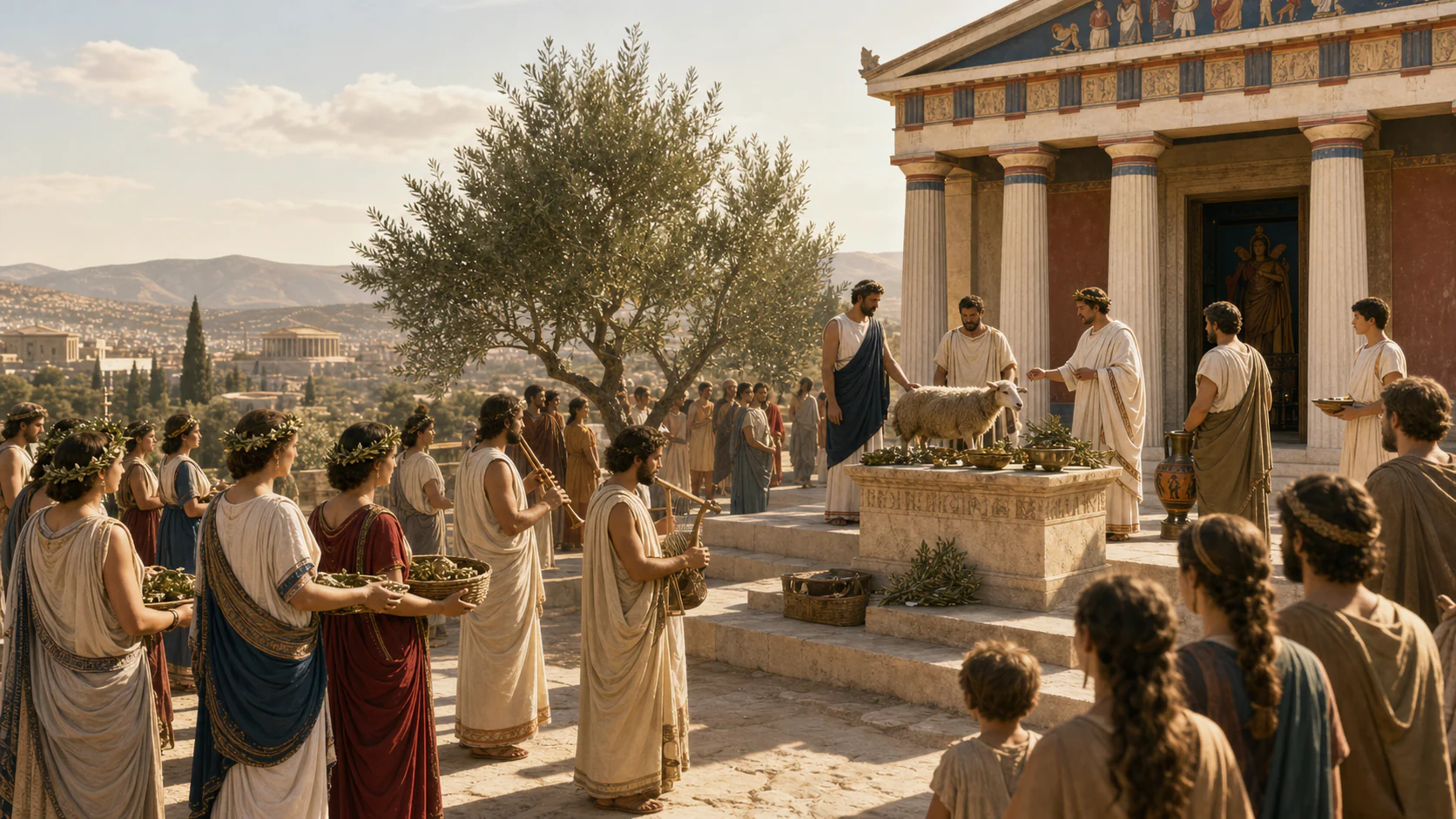 Interpretive reconstruction of worship in Ancient Greece