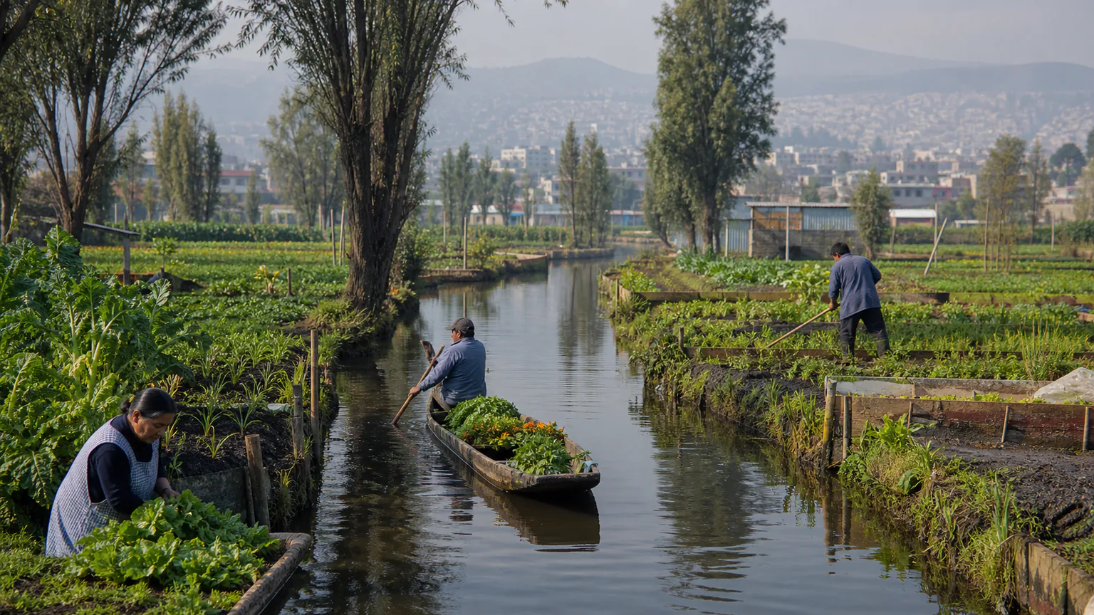 AI-generated evidence-guided visualization related to Mexico City, 21st century.