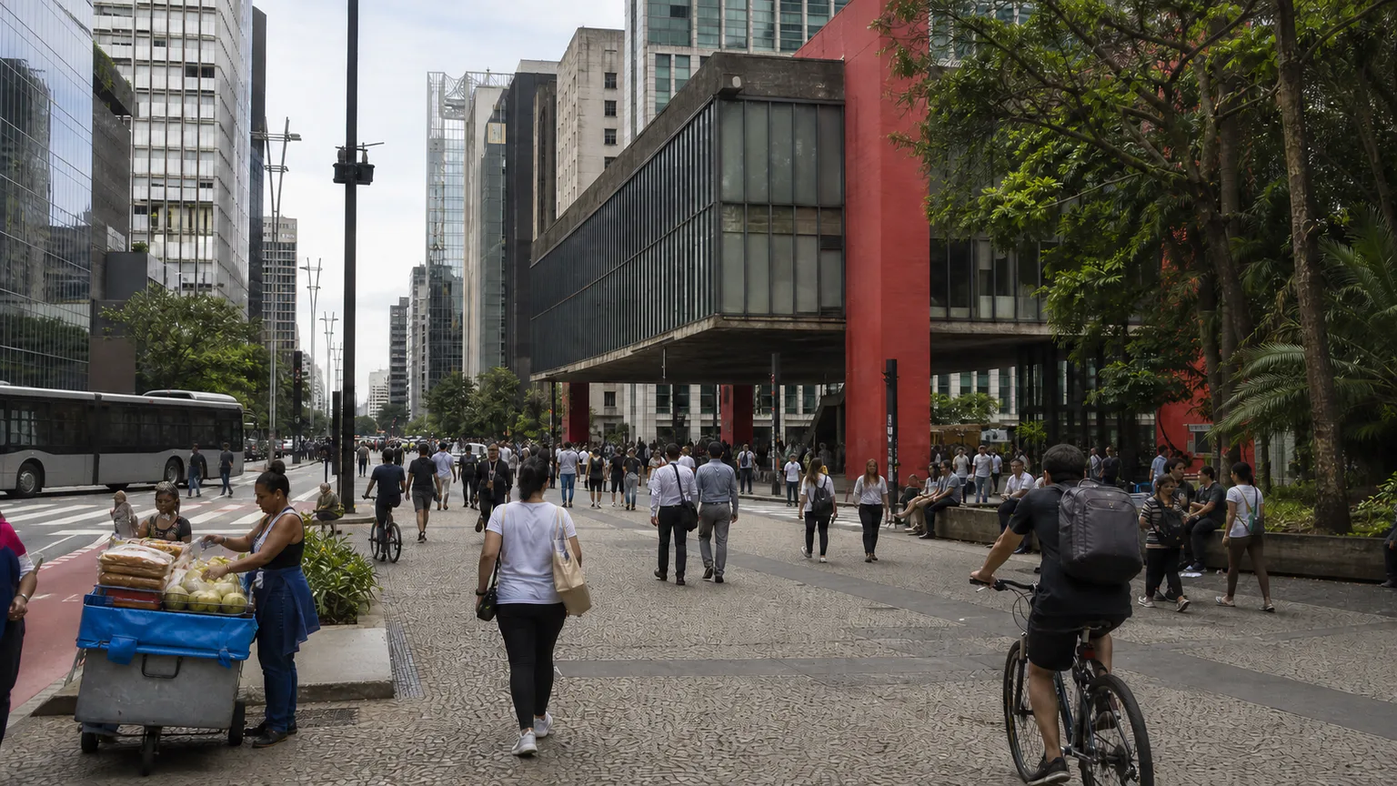 AI-generated evidence-guided visualization related to Sao Paulo, 21st century.