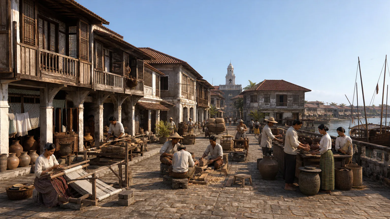 AI-generated evidence-guided visualization related to Vigan, c. 1572-present.