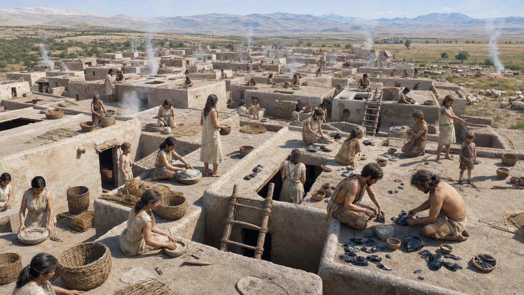 Interpretive reconstruction: Central Anatolian village