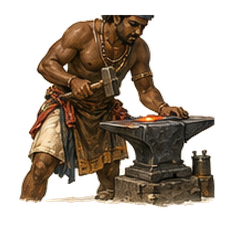 Blacksmith illustration