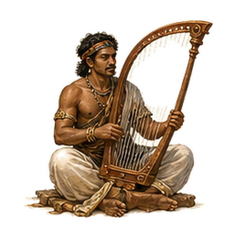 Yaazh bard illustration